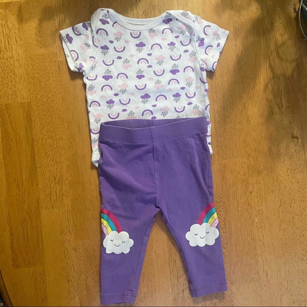 🌟5/10$🌟 rainbow themed matching set